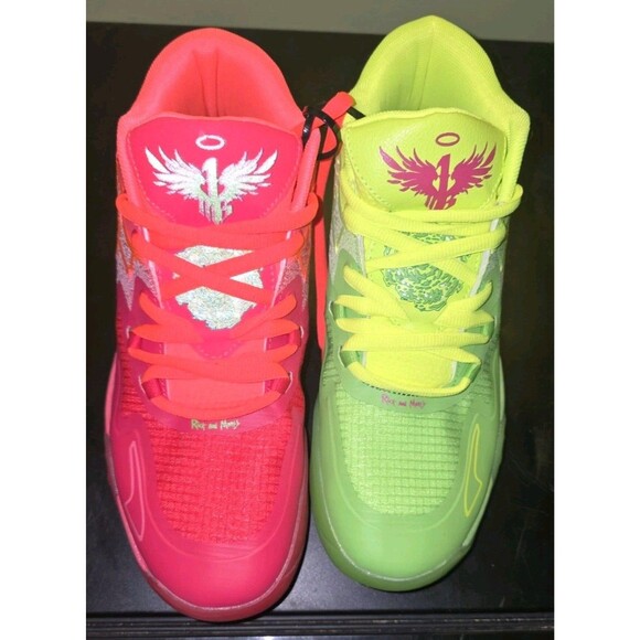 Size 9 - PUMA MB.01 x Rick and Morty Green/Red 2022 Lamelo Ball main image 8